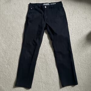 Signature by Levi Strauss S67 Jeans Mens 34x32 Black Denim Straight Athletic Fit